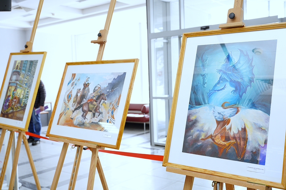  У Вінниці відкрили художню виставку "Кроками мого натхнення"