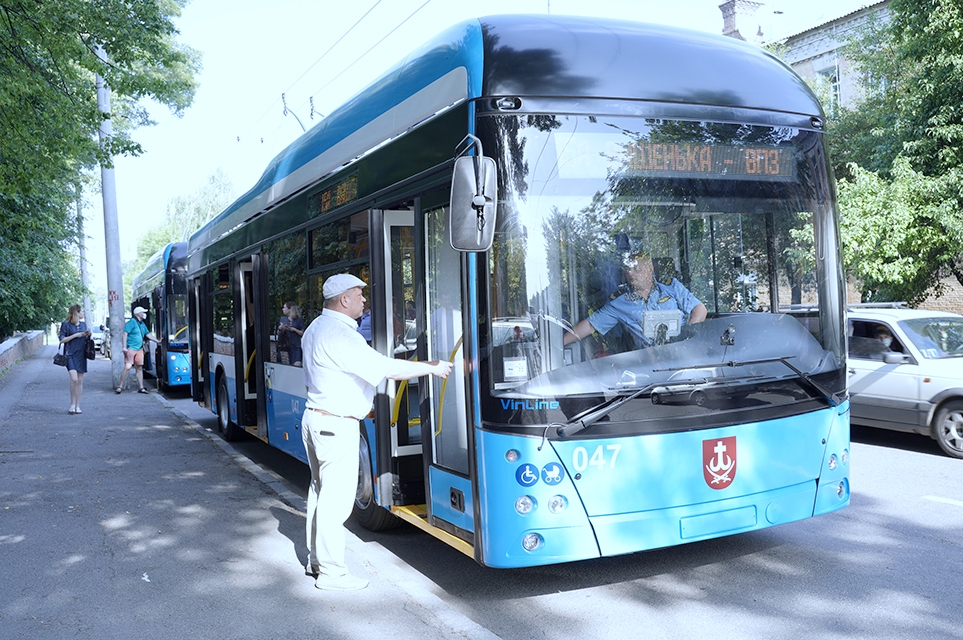 У Вінниці запустили подовжений тролейбусний маршрут "Вишенька - ВПЗ"