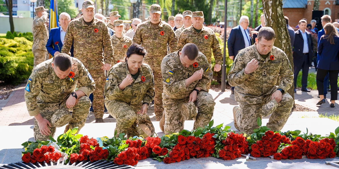 У Вінниці вшанували пам'ять тих, хто загинув у Другій світовій війні