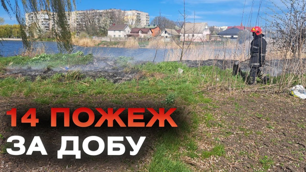Embedded thumbnail for У Вінниці спіймали на гарячому жінку, яка підпалила очерет біля місцевого ставка