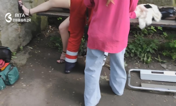 У Вінниці на сходах Артинова дівчину травмувала суха гілка дерева У Вінниці на сходах Артинова дівчину травмувала суха гілка дерева