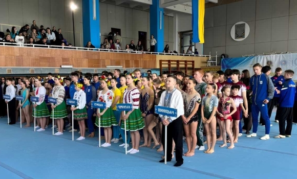 У Вінниці стартували масштабні всеукраїнські змагання зі спортивної акробатики У Вінниці стартували масштабні всеукраїнські змагання зі спортивної акробатики