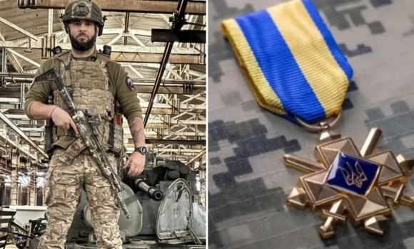 Відзнакою “Хрест бойових заслуг” нагороджено захисника з Липовецької громади Відзнакою “Хрест бойових заслуг” нагороджено захисника з Липовецької громади