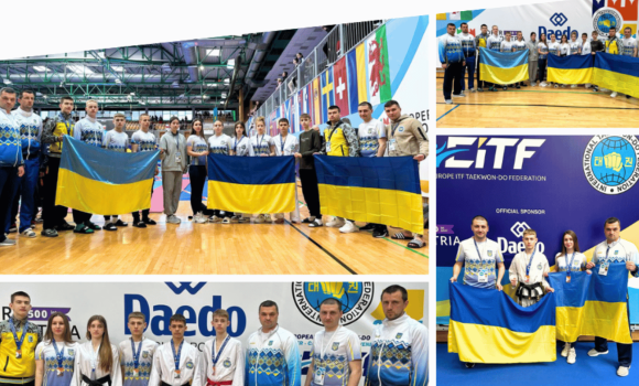 Вінницькі спортсмени з таеквон-до ІТФ здобули сім медалей на чемпіонаті Європи