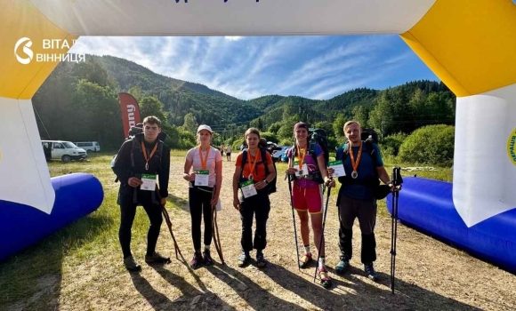 Юніори Вінниччини стали чемпіонами України зі спортивного туризму Юніори Вінниччини стали чемпіонами України зі спортивного туризму